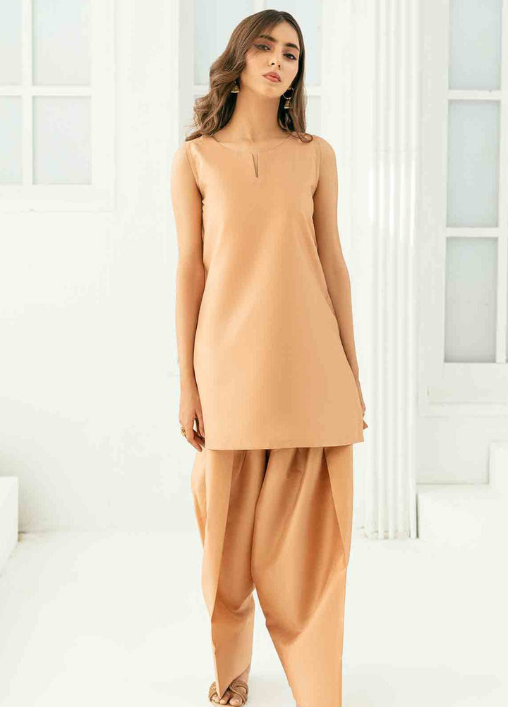 Rangeen Pret Dyed Raw Silk 3 Piece Miraal