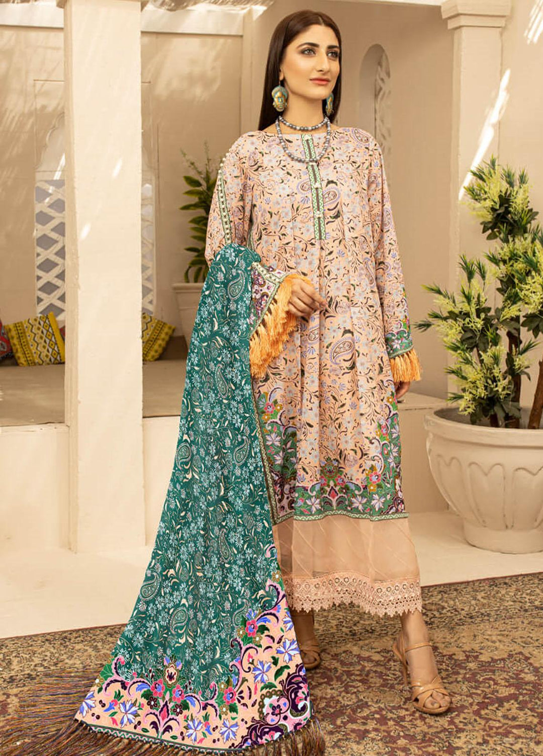 Rangreza By AY Textile Printed Lawn Suits Unstitched 3 Piece AYT23R D11 - Summer Collection