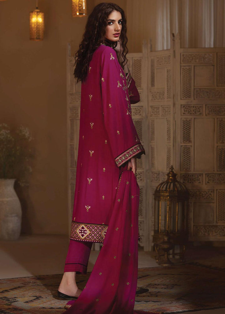Rayon by Sifa  Embroidered  Suits Unstitched 3 Piece SF21RW SR21-01 Iris - Winter Collection