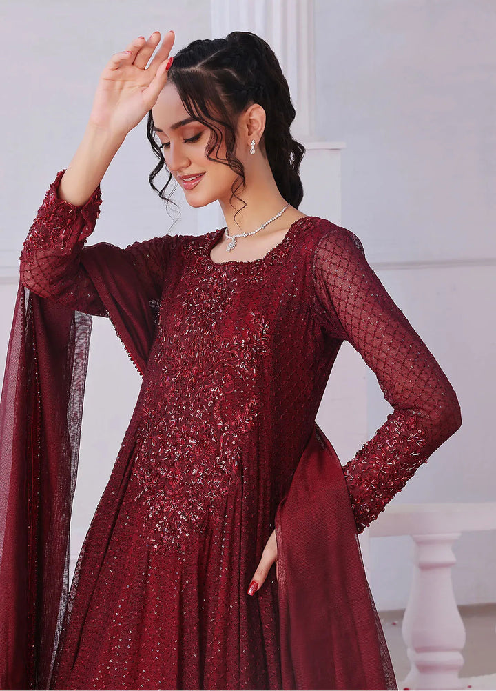 Rehan N Muzammil Pret Embroidered Khaadi Net 3 Piece Suit Sabella