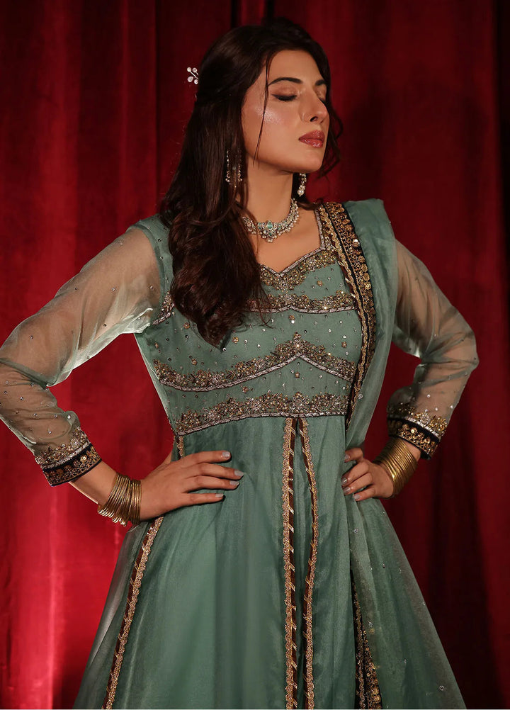 Rehan N Muzammil Pret Embroidered Organza 2 Piece Suit Khushi