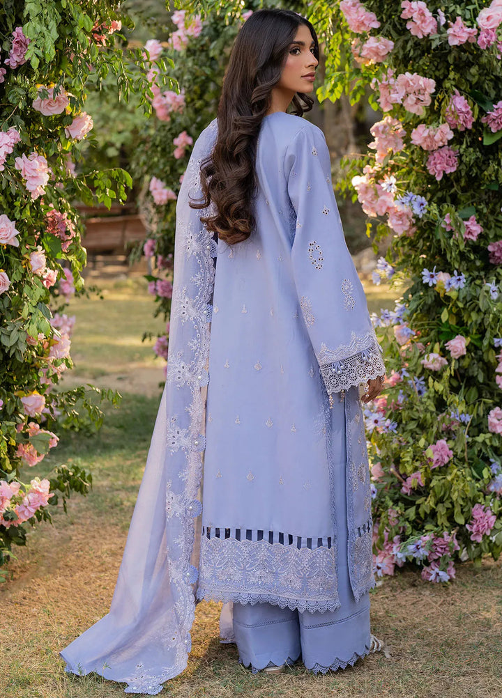 Reveerie by Florent Chikankari Lawn Suits Unstitched 3 Piece FL25RC FL-4A - Summer Collection