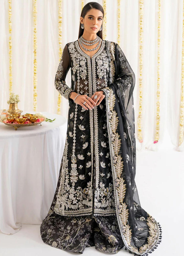 Reveur By Saffron Embroidered Organza Suits Unstitched 4 Piece SFR23RV SF-05 Layla - Luxury Collection