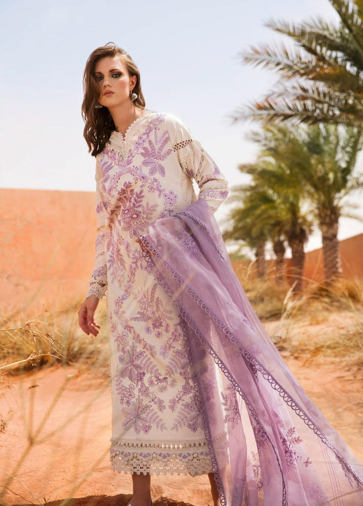 Rezene By Republic WomensWear Embroidered Lawn Suits Unstitched 3 Piece RW23R D-2B - Summer Collection