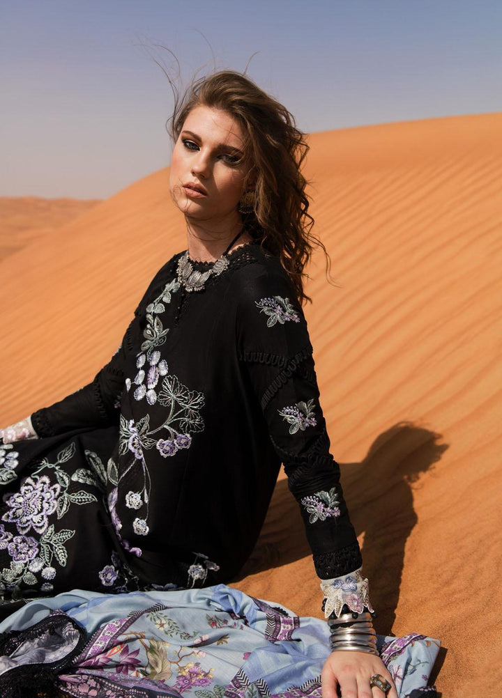 Rezene By Republic WomensWear Embroidered Lawn Suits Unstitched 3 Piece RW23R D-3A - Summer Collection