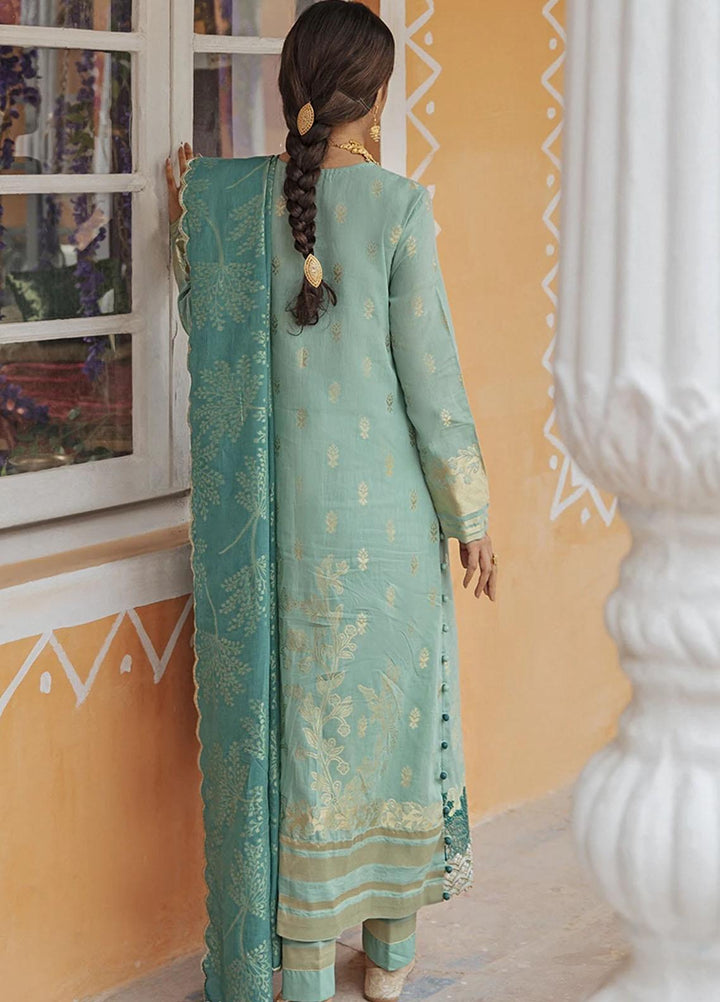 Rim Jhim by Cross Stitch Embroidered Cotton Jacquard Suits Unstitched 3 Piece CS21RJ AAB-E-ZAR-A - Luxury Collection