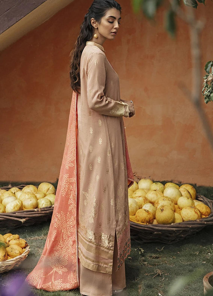 Rim Jhim by Cross Stitch Embroidered Cotton Jacquard Suits Unstitched 3 Piece CS21RJ AAB-E-ZAR-B - Luxury Collection