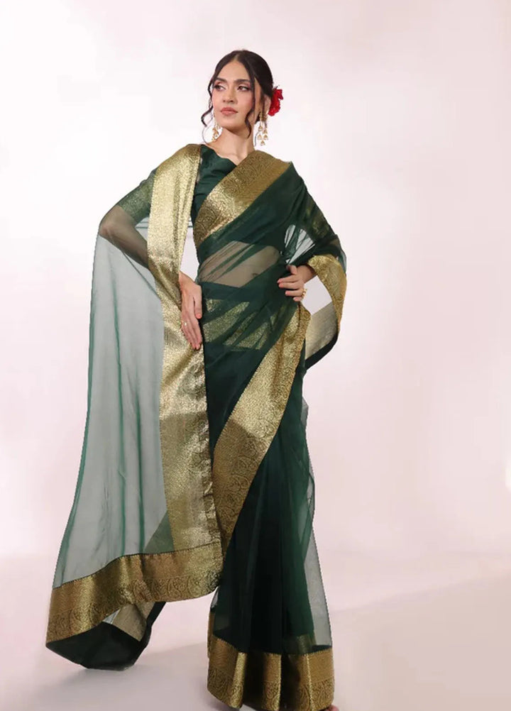 Ripret Pret Embroidered Organza 3 Piece Suit Gulzar