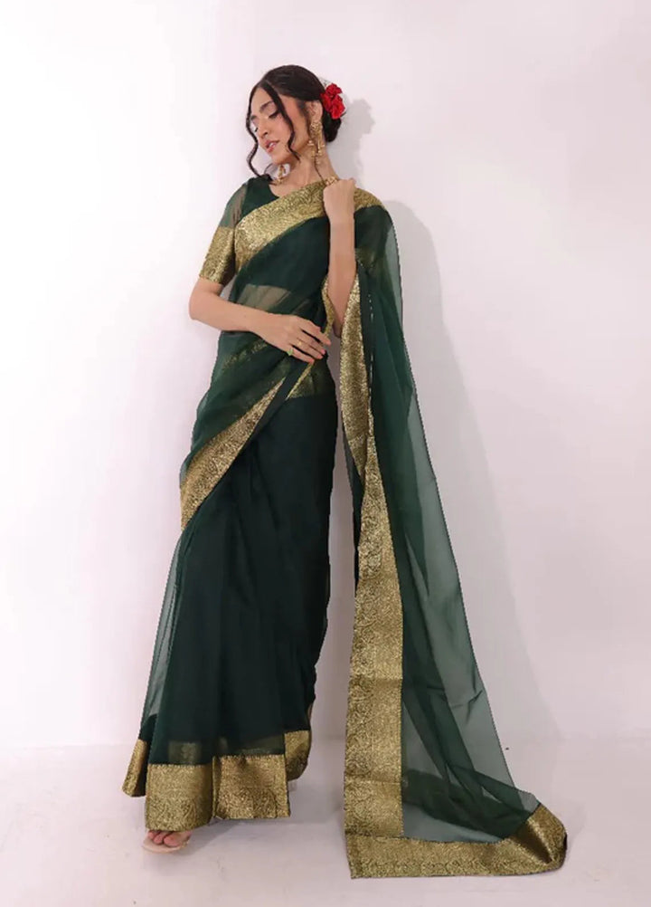 Ripret Pret Embroidered Organza 3 Piece Suit Gulzar