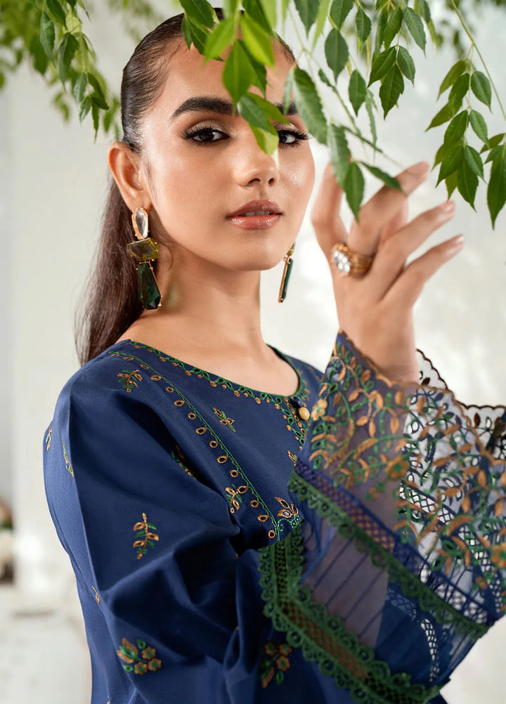 Riwaayat By Bin Ilyas Embroidered Lawn Suit Unstitched 3 Piece BI24R 302 A - Summer Collection