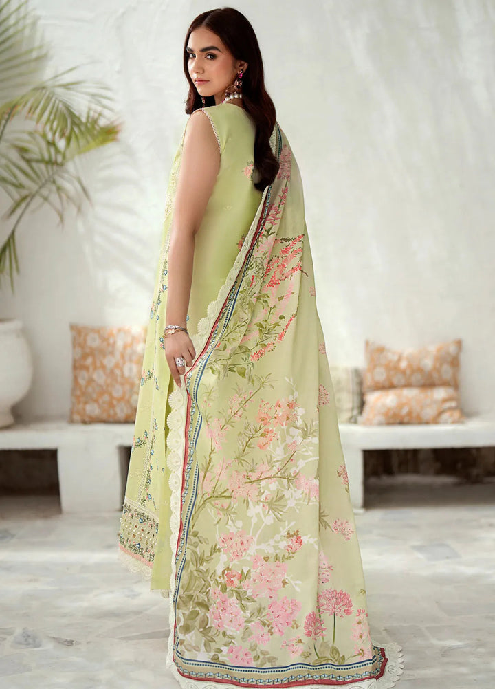 Riwaayat By Bin Ilyas Embroidered Lawn Suit Unstitched 3 Piece BI24R 306 A - Summer Collection