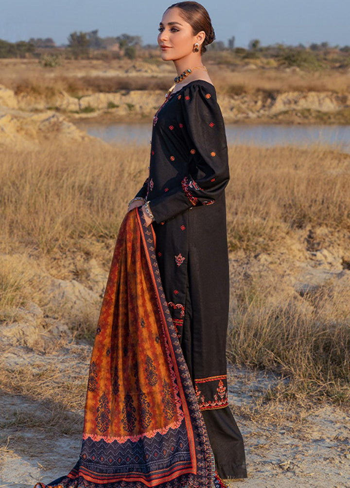 Riwaj By Banafsheh Embroidered Karandi Suits Unstitched 3 Piece BF22R BNK-01 - Winter Collection