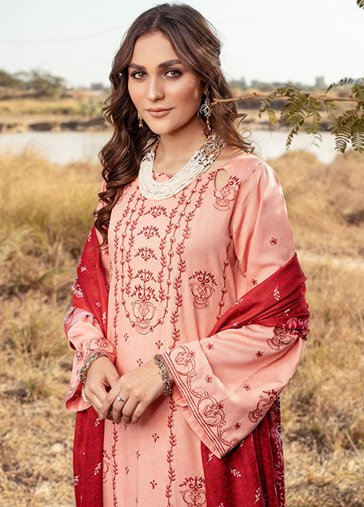 Riwaj By Banafsheh Embroidered Karandi Suits Unstitched 3 Piece BF22R BNK-07 - Winter Collection