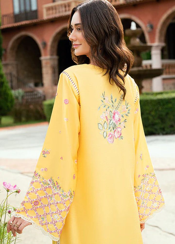 Roheenaz Embroidered Lawn Suits Unstitched 3 Piece D-03 B Lunara - Summer Collection