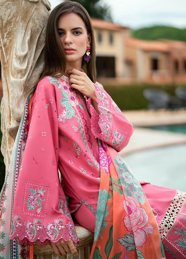 Roheenaz Embroidered Lawn Suits Unstitched 3 Piece D-04 B Miralyn - Summer Collection