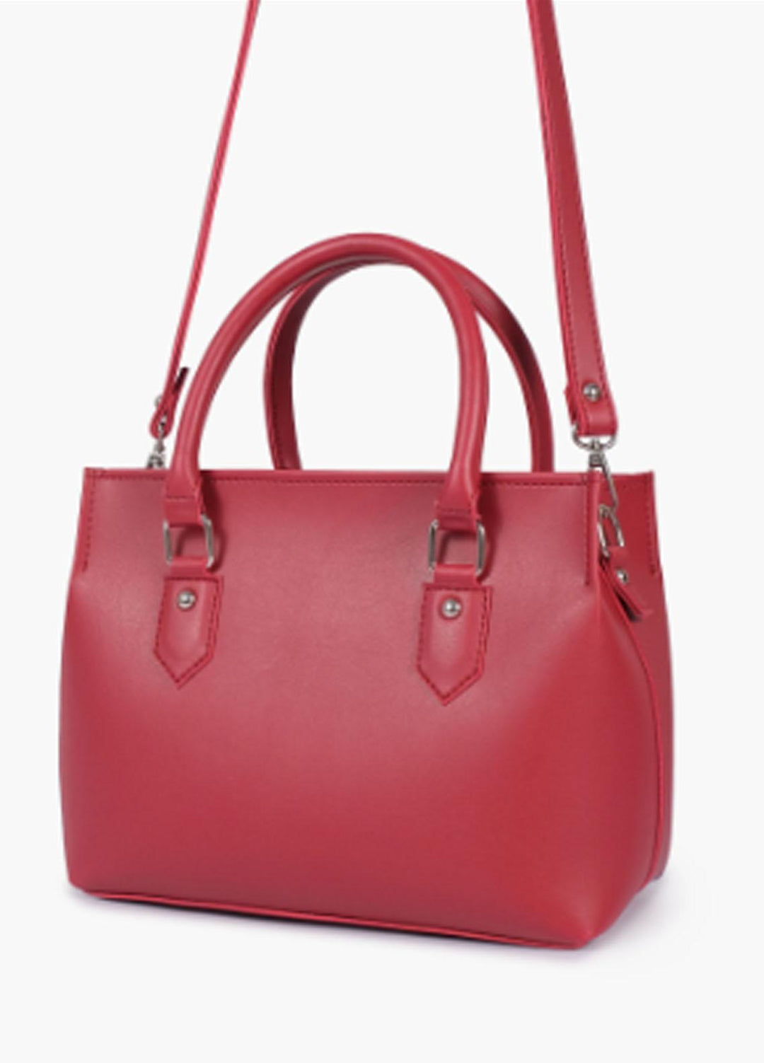 RTW Creation Hand Bag Ssb-04 Maroon Small Satchel Bag - Women Hand Bags