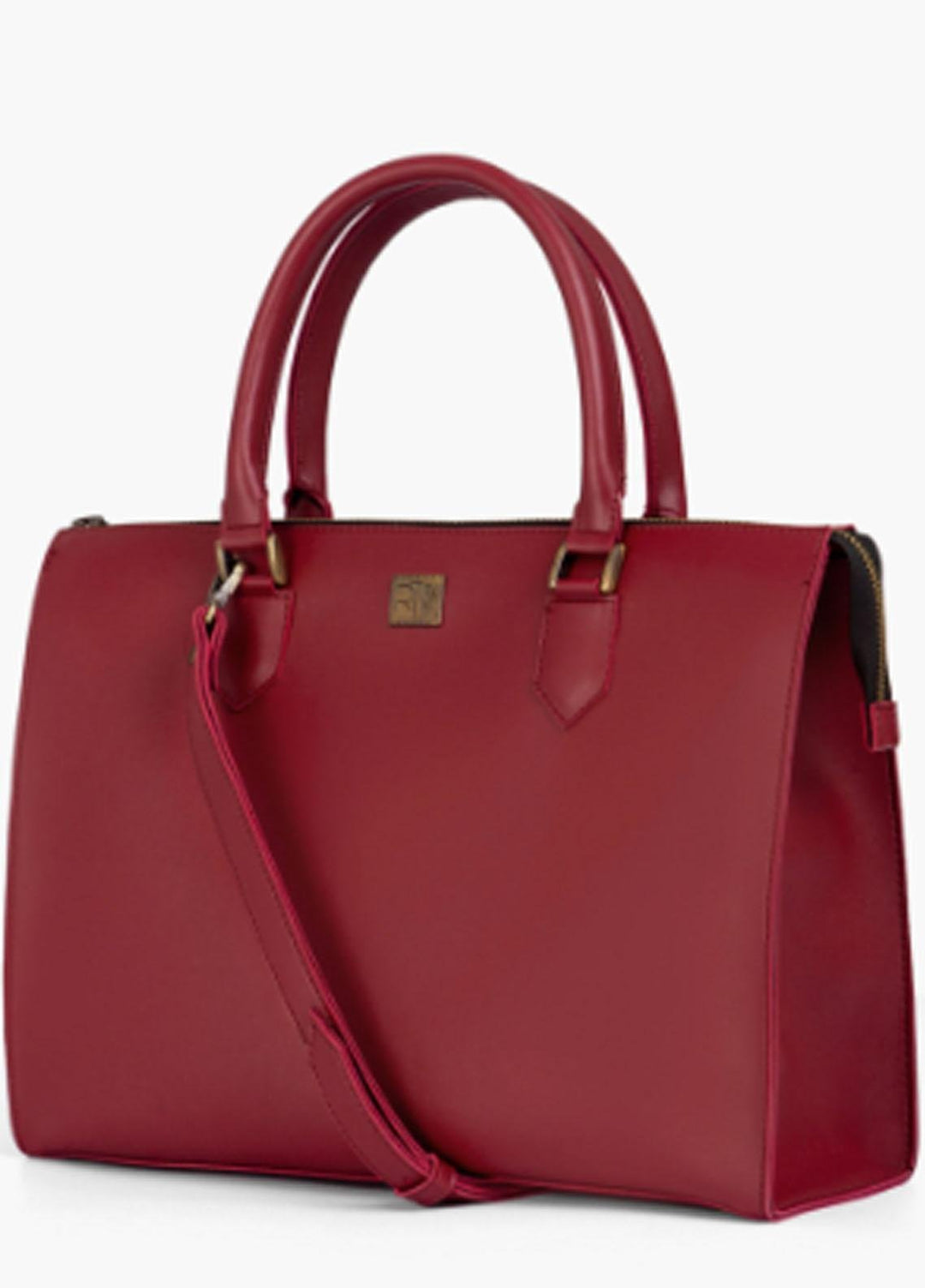 RTW Creation Hand Bag Ckts-08 Maroon Workplace Handbag - Women Hand Bags