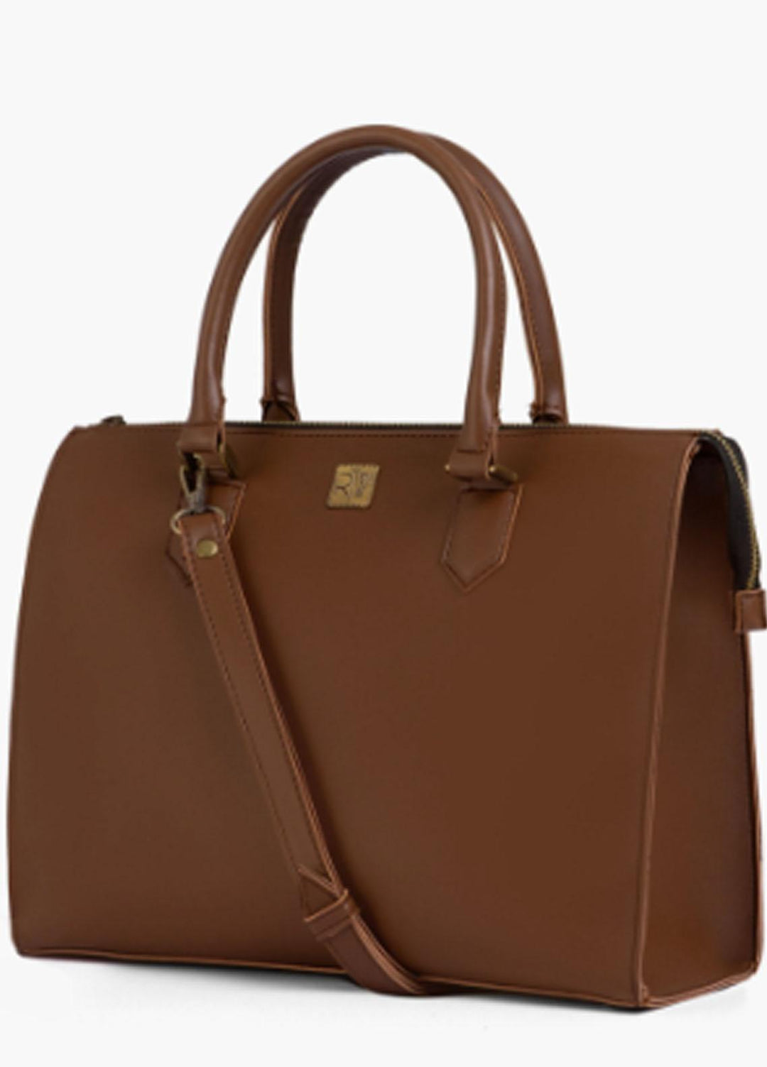 RTW Creation Hand Bag Ckts-09 Brown Workplace Handbag - Women Hand Bags