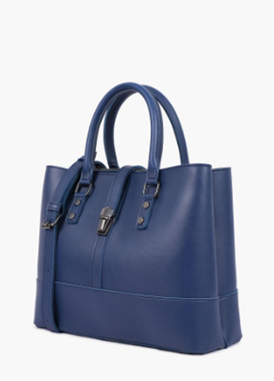 RTW Creation Shoulder Bag Mcs-04 Blue Multi-Compartment Shoulder Bag - Women Shoulder Bags