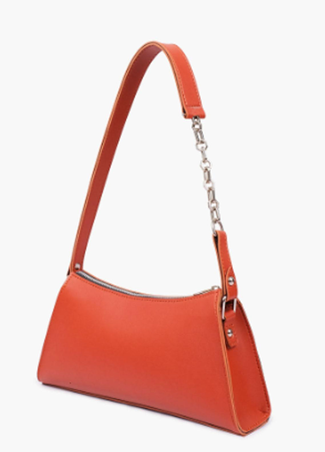 RTW Creation    Shoulder Bag Ecb-07 Rust Evening Bag With Chain Handle - Women Shoulder Bags