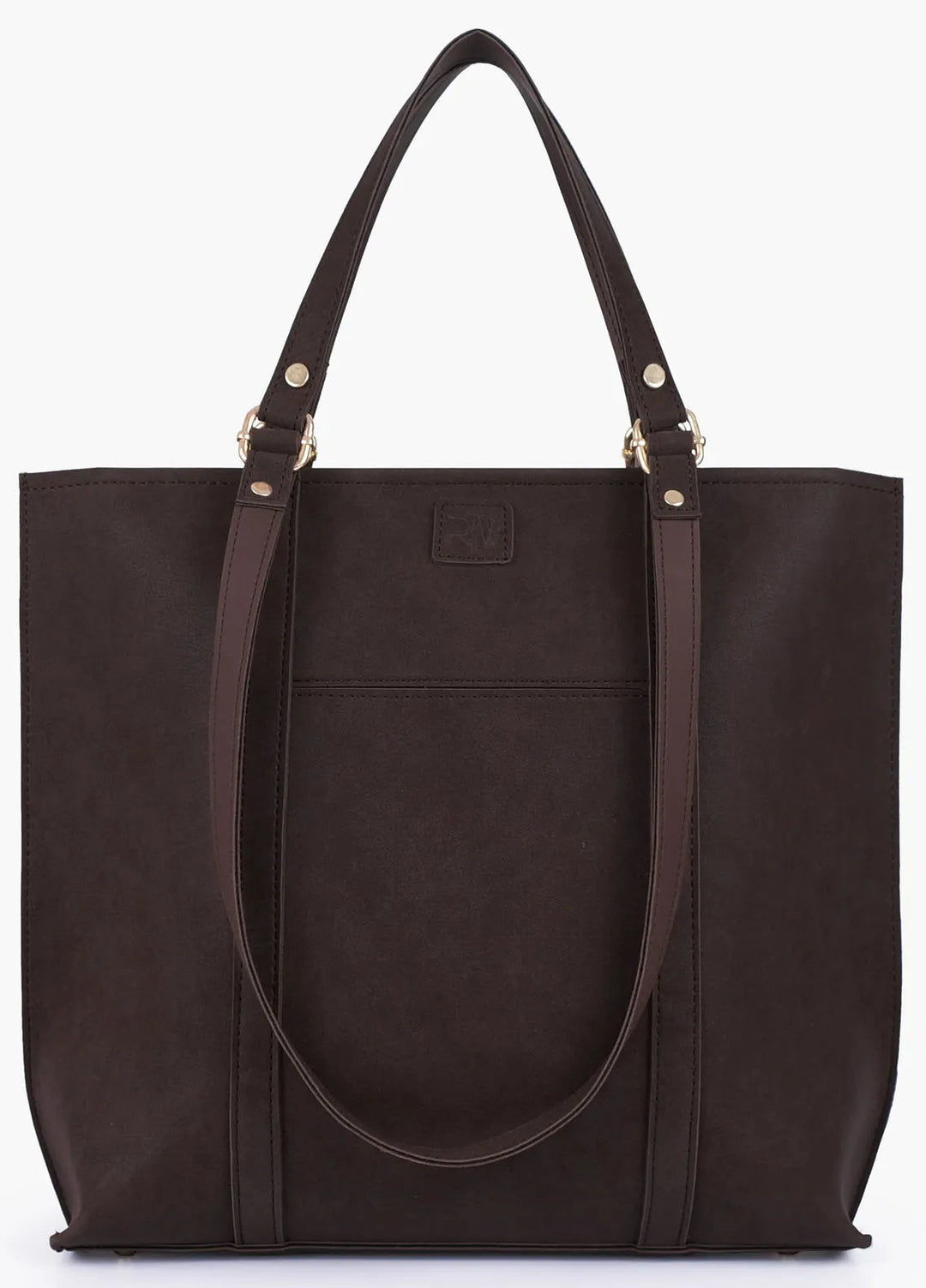 RTW Creation Suede Double Handle Tote Bag STBH-03