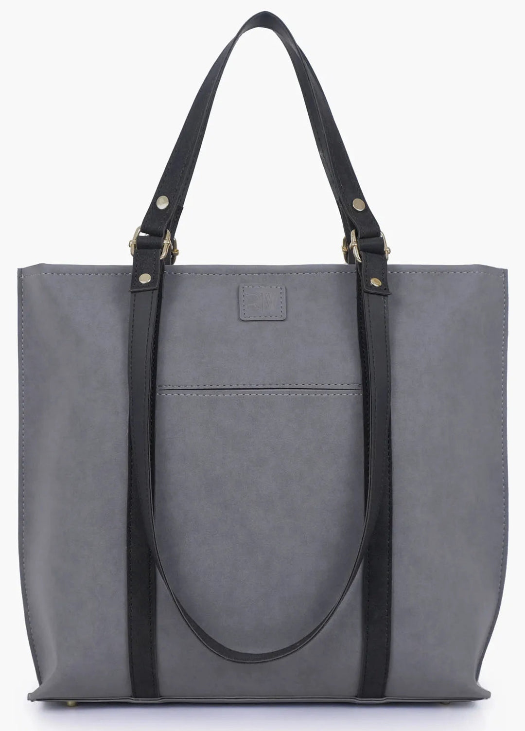 RTW Creation Suede Double Handle Tote Bag STBH-05