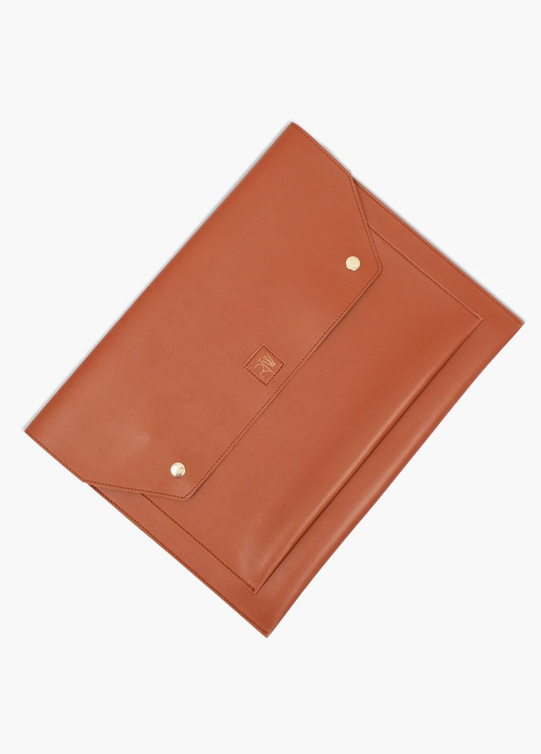 RTW Creation    Laptop Bag TRW23LB LS17-02 Brown laptop sleeve - Women Laptop Bags