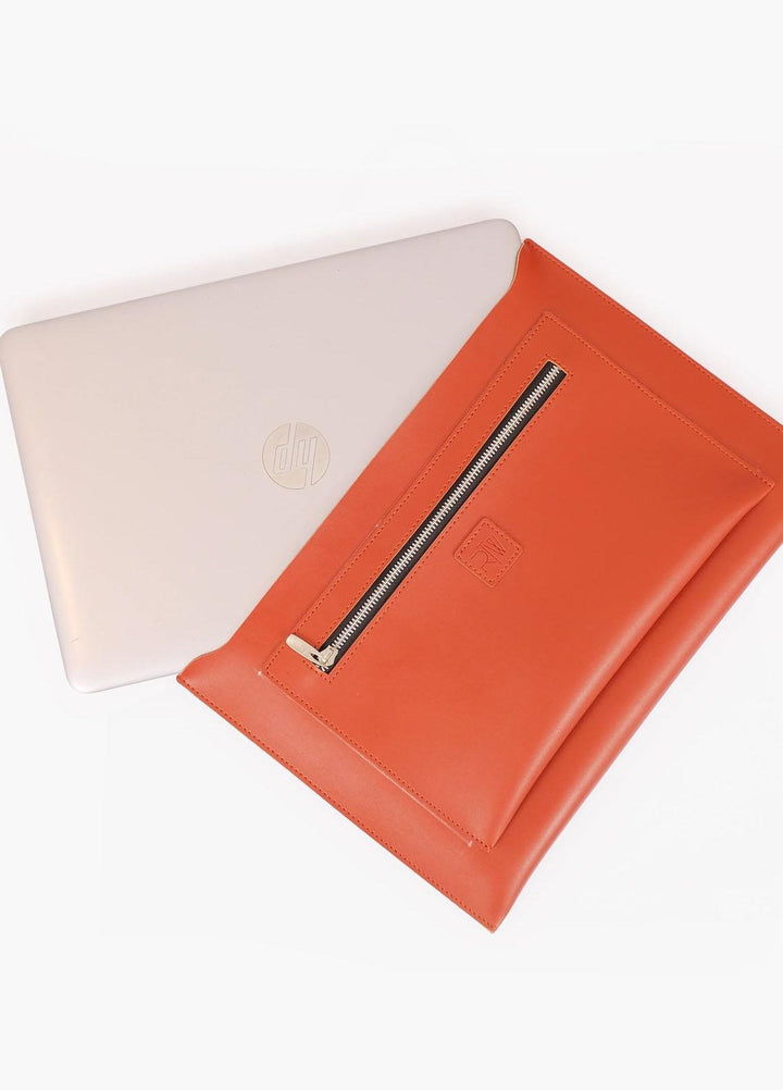 RTW Creation    Laptop Bag TRW23LB LBP-07 Rust laptop bag with sleeve - Women Laptop Bags