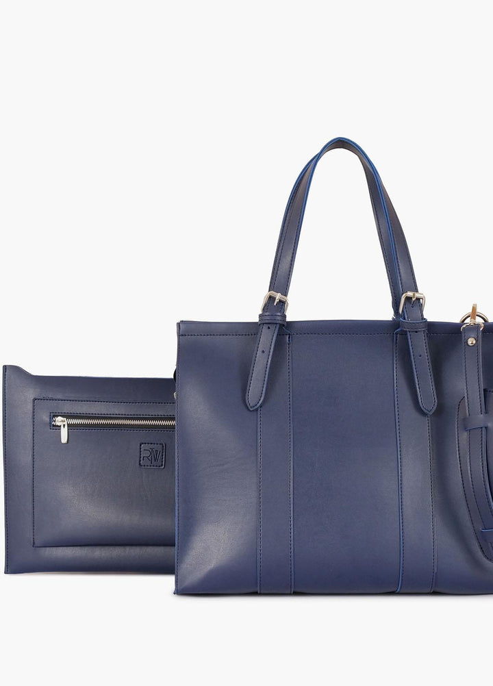 RTW Creation    Laptop Bag TRW23LB LBP-06 Blue laptop bag with sleeve - Women Laptop Bags