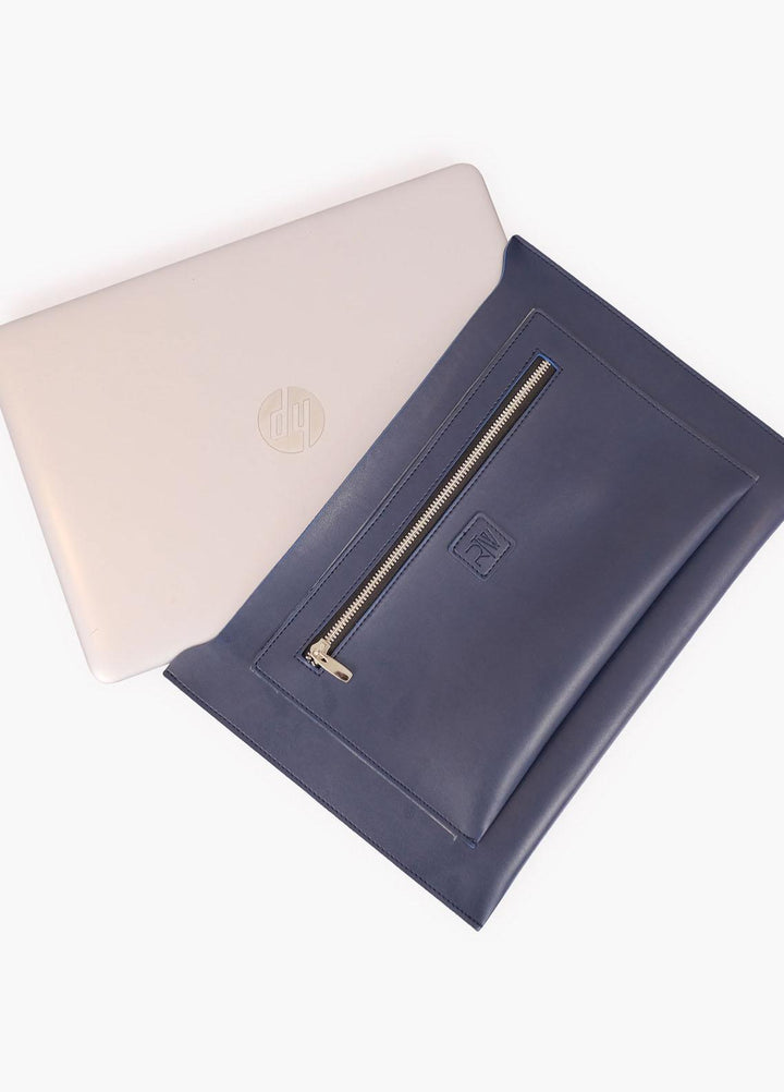 RTW Creation    Laptop Bag TRW23LB LBP-06 Blue laptop bag with sleeve - Women Laptop Bags