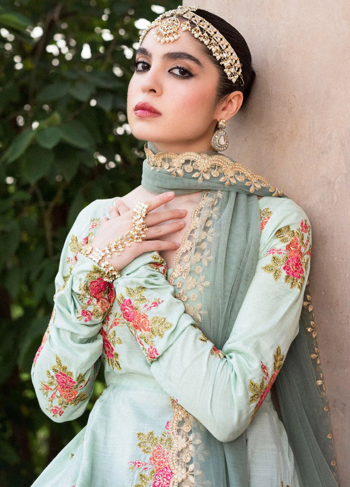 Ruhani by Muraad Embroidered Raw Silk Suit Unstitched 3 Piece MU24R Noorani - Formal Collection