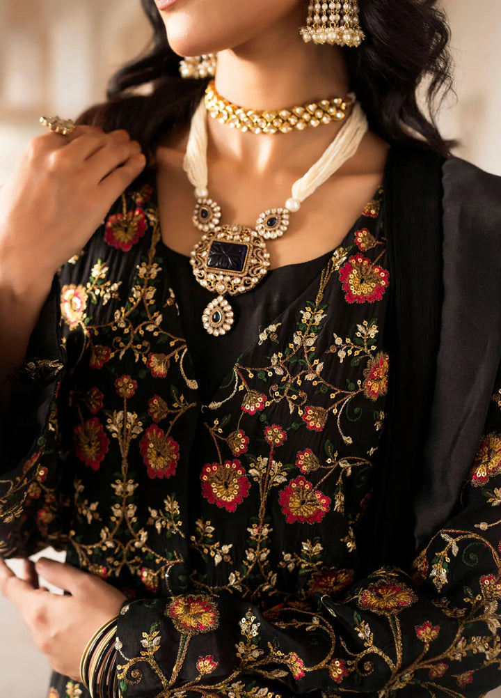 Ruhani by Muraad Embroidered Raw Silk Suit Unstitched 3 Piece MU24R Rameen - Formal Collection