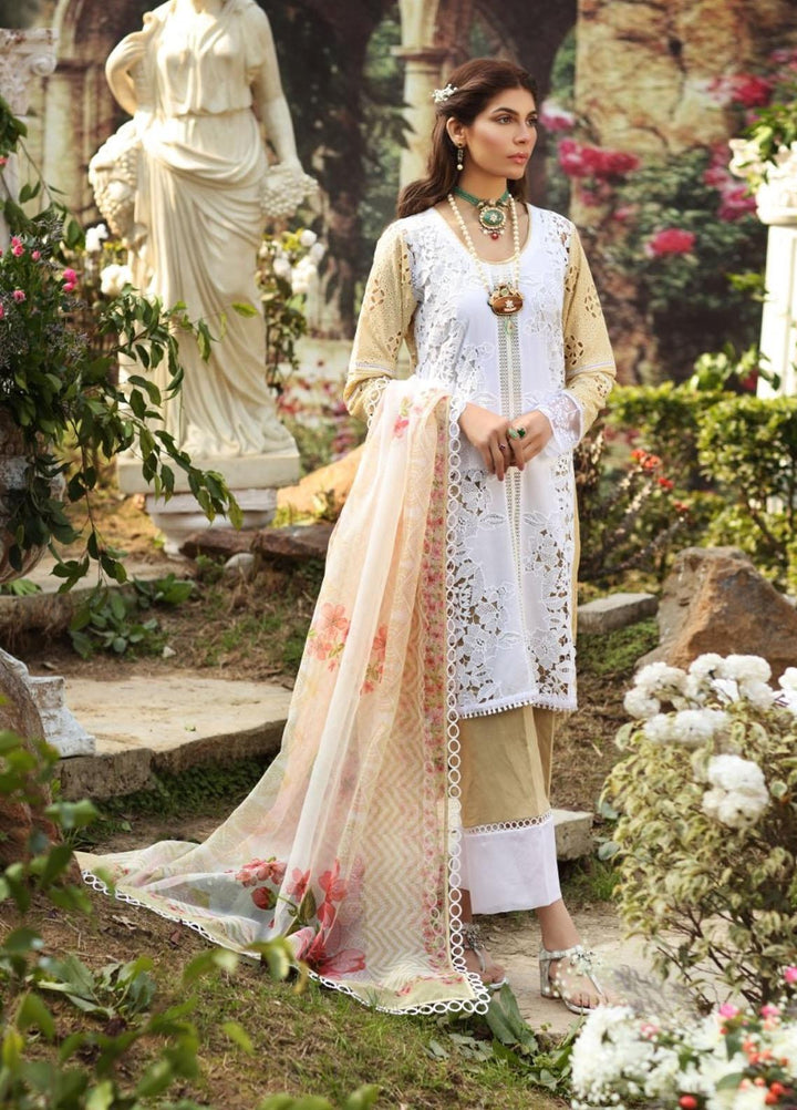 Sable Vogue By Ittehad Textiles Embroidered Lawn Suits Unstitched 3 Piece ITD21SV 08-SAUANNAH SERENITY - Luxury Collection