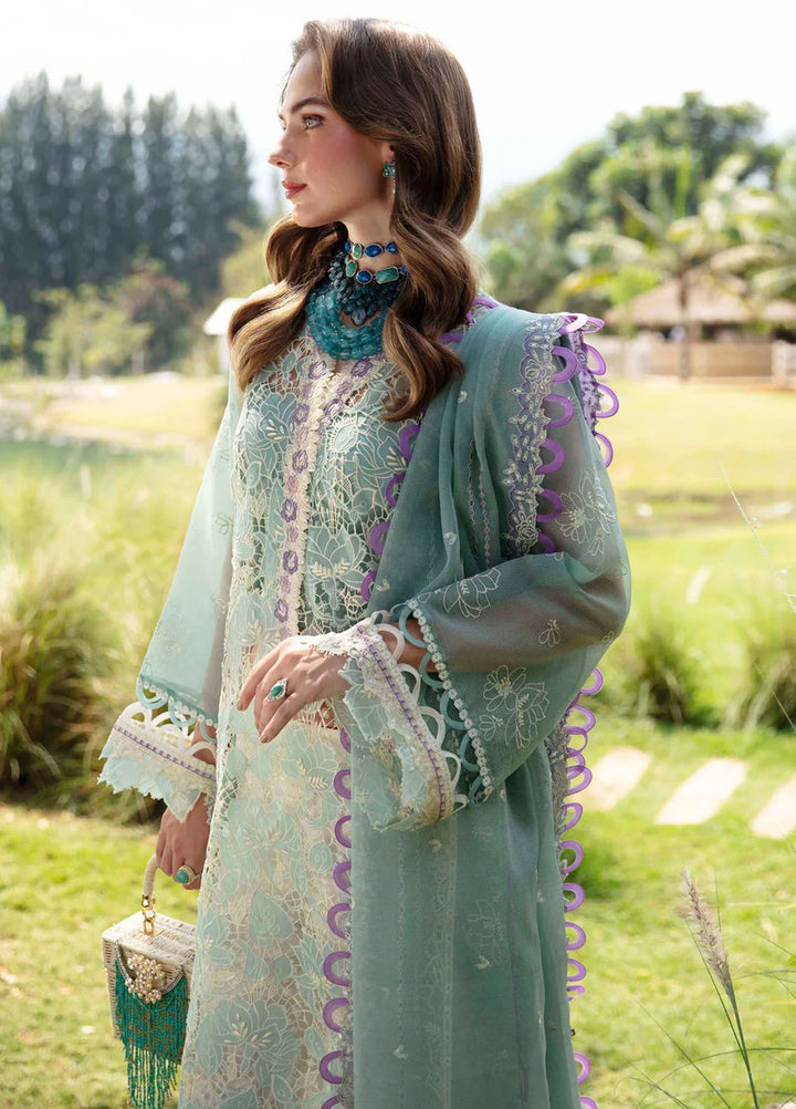 Sable Vogue Embroidered Lawn Suit Unstitched 3 Piece SV24LL SL-02-24 Afroz - Luxury Summer Collection