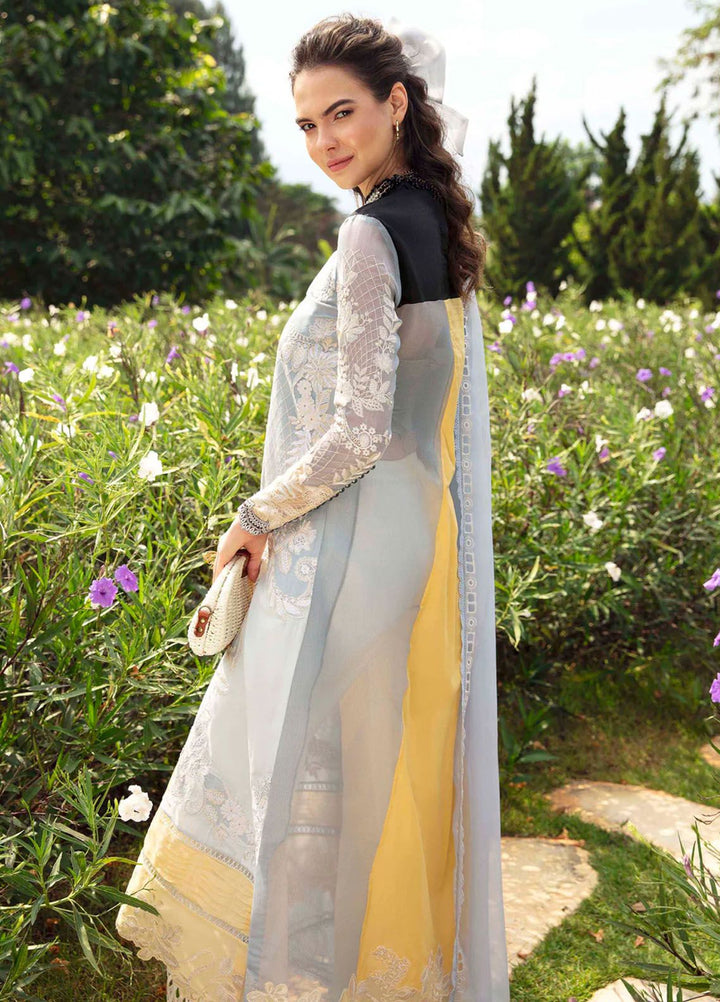 Sable Vogue Embroidered Lawn Suit Unstitched 3 Piece SV24LL SL-11-24 Leena - Luxury Summer Collection