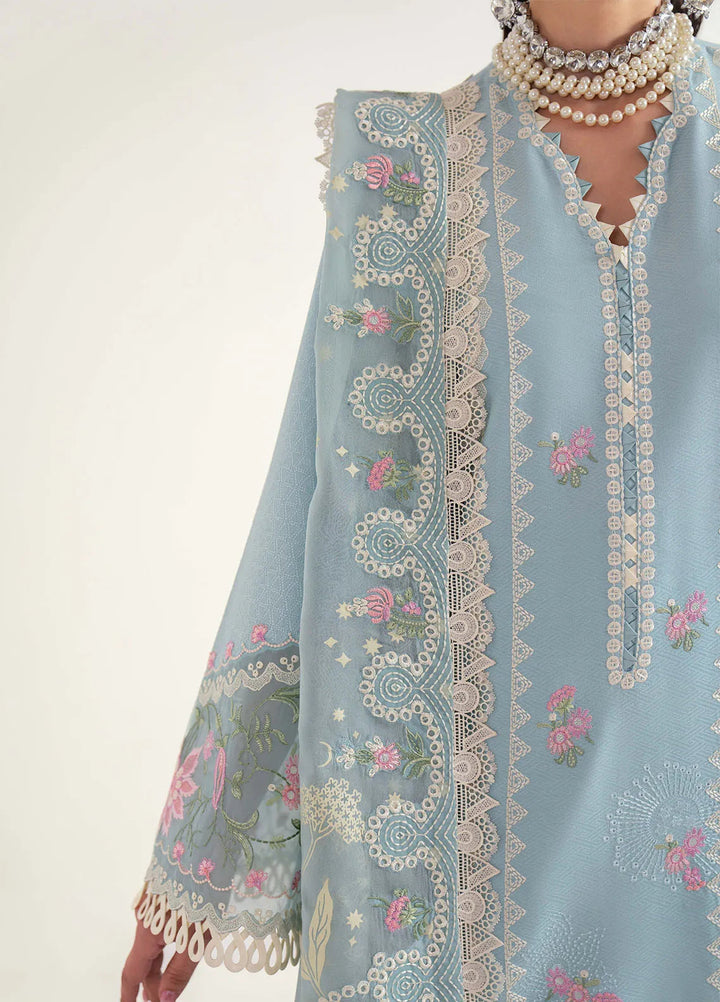 Sable Vogue Embroidered Lawn Suits Unstitched 3 Piece SV25LL SL-06 - Summer Collection