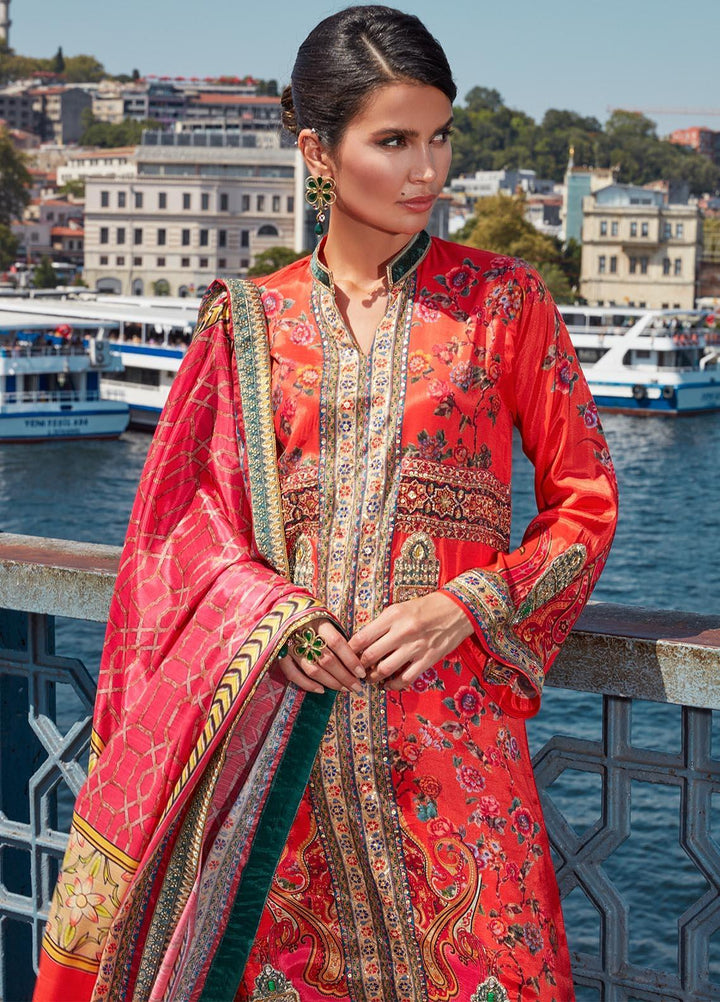 Sable Vogue Pret  Silk 3 Piece Dress SV22NF SRS-03