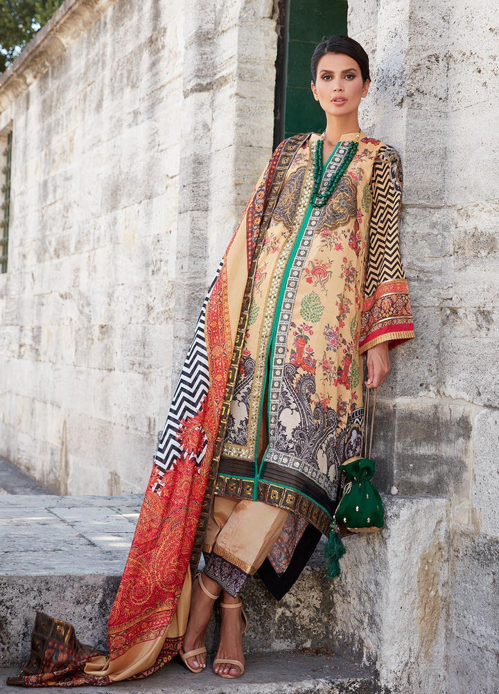 Sable Vogue Pret  Silk 3 Piece Dress SV22NF SRS-05