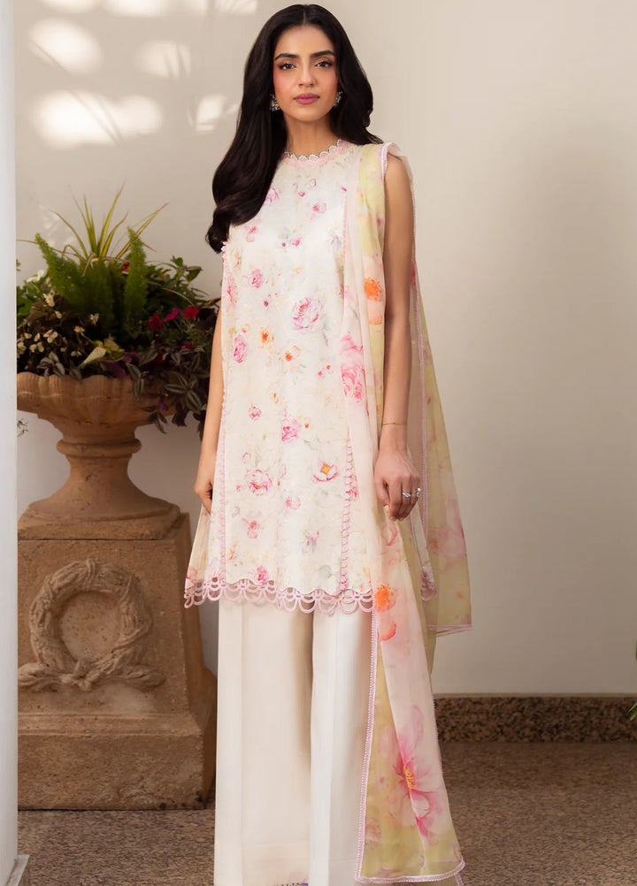 Sable Vogue Printed Lawn Suits Unstitched 3 Piece SV25PL SAL-04-25 - Summer Collection