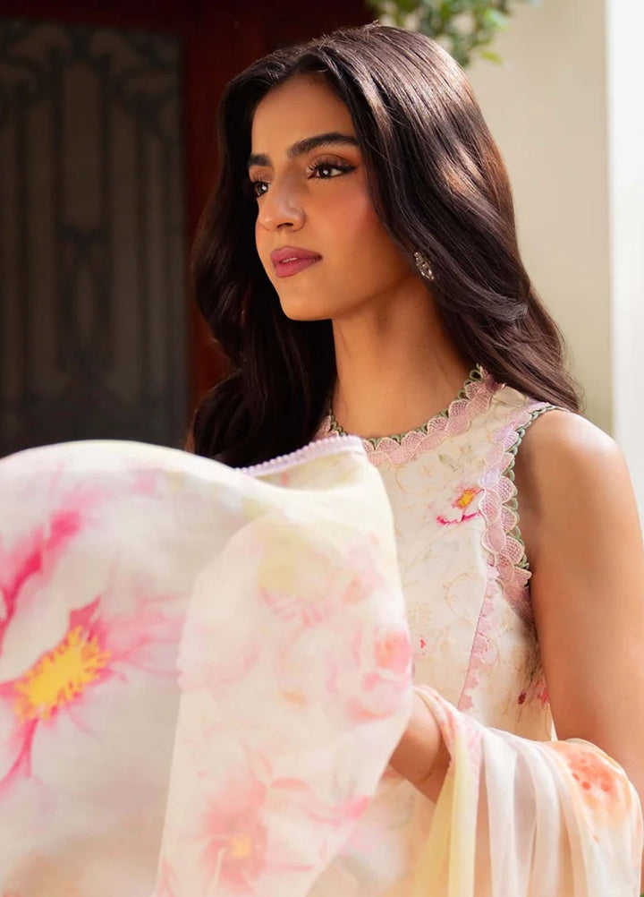 Sable Vogue Printed Lawn Suits Unstitched 3 Piece SV25PL SAL-04-25 - Summer Collection