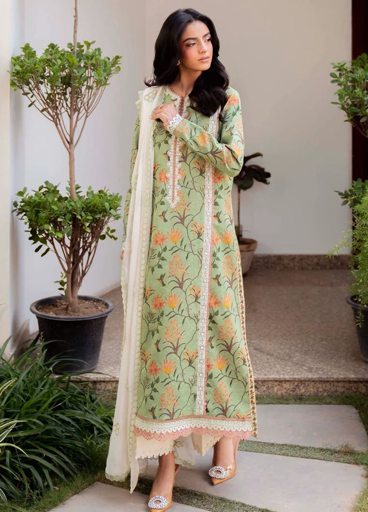 Sable Vogue Printed Lawn Suits Unstitched 3 Piece SV25PL SAL-05-25 - Summer Collection