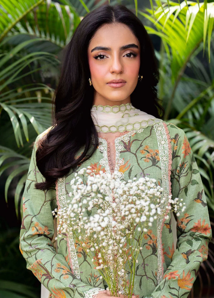 Sable Vogue Printed Lawn Suits Unstitched 3 Piece SV25PL SAL-05-25 - Summer Collection