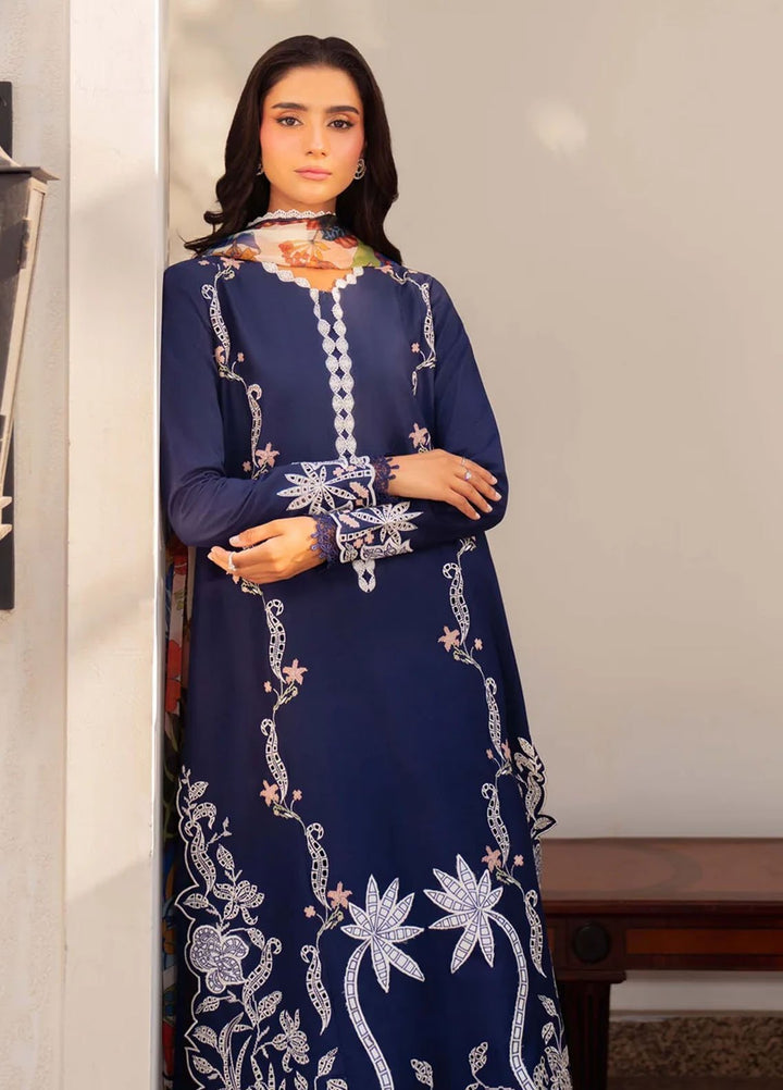 Sable Vogue Printed Lawn Suits Unstitched 3 Piece SV25PL SAL-07-25 - Summer Collection