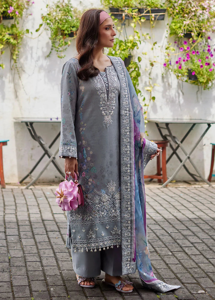 Saffira by Gulaal Embroidered Lawn Suits Unstitched 3 Piece GL25SL D-09 Carla - Summer Collection