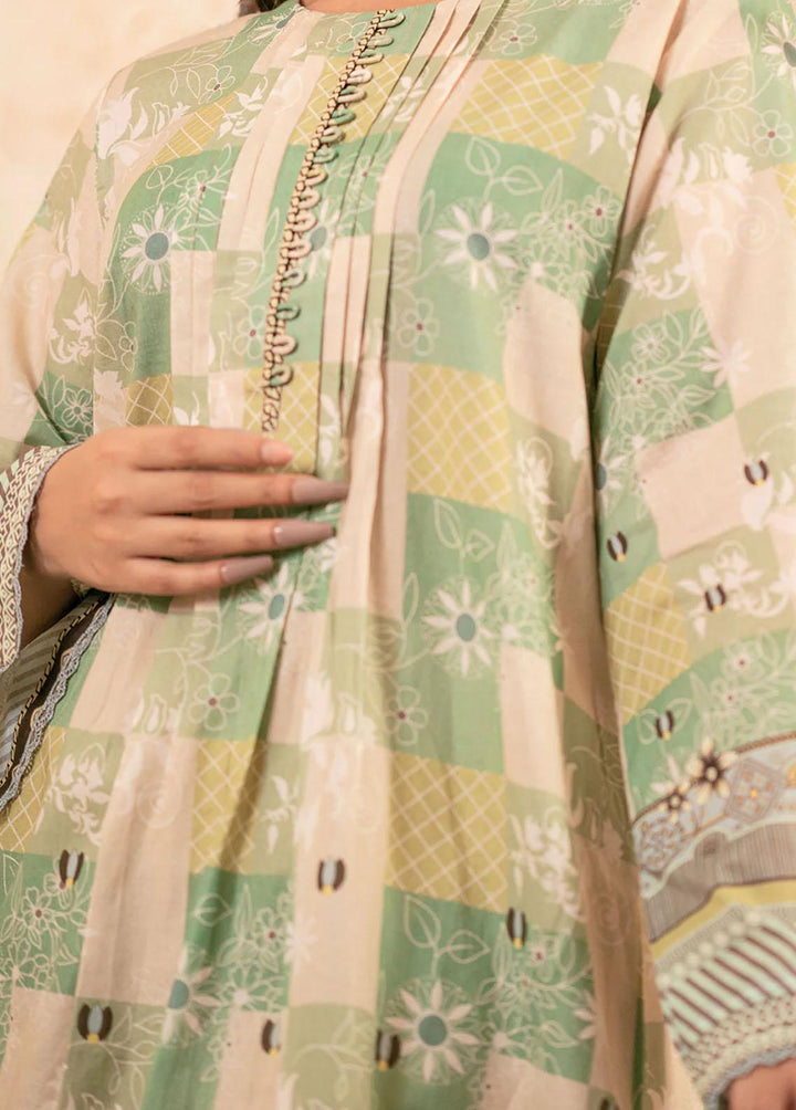 Safwa Printed Lawn Suits Unstitched 2 Piece SW23L S2P-49 Eagle - Summer Collection