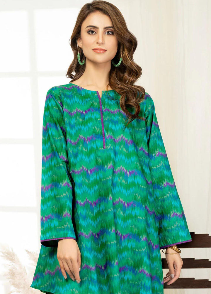 Safwa Printed Lawn Suits Unstitched 2 Piece SW23O OR-07 - Summer Collection