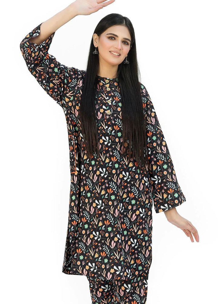 Safwa Printed Lawn Suits Unstitched 2 Piece SW23O OR-21 - Summer Collection