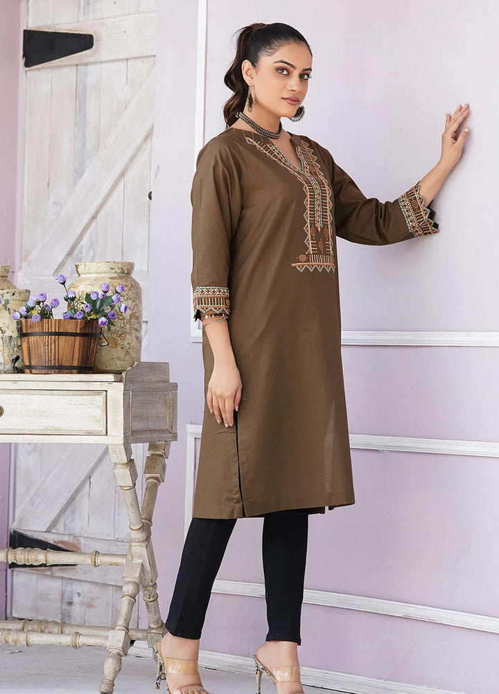 Safwa Casual Pret  Lawn Shirt 3R-1P-EMB-108 Green