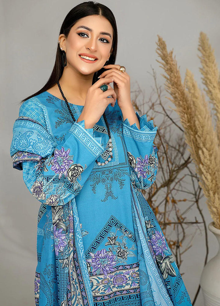 Safwa Printed Lawn Suits Unstitched 3 Piece SW23SP SSP-01 - Summer Collection