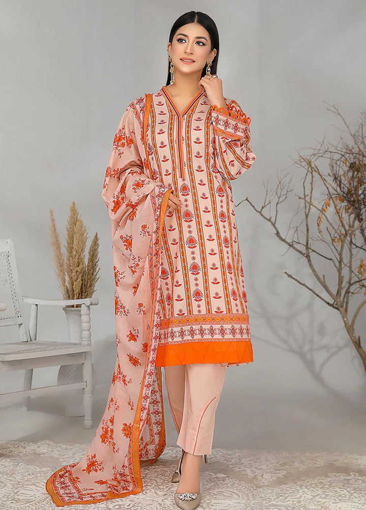 Safwa Printed Lawn Suits Unstitched 3 Piece SW23SP SSP-03 - Summer Collection